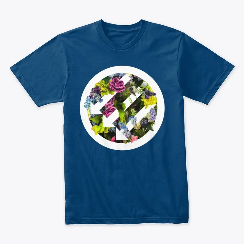 Antifa Three Arrows Floral Print